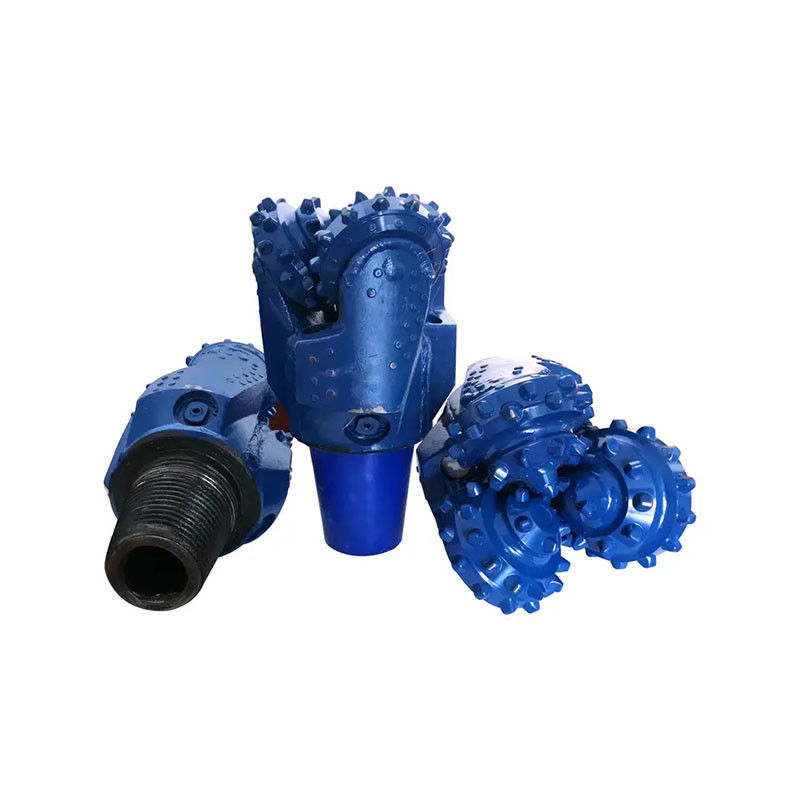8 1/2 ((215.9mm) Tricone Drill Bits 4 1/2 Τύπος νήματος API για βότσαλα σκληρού εδάφους