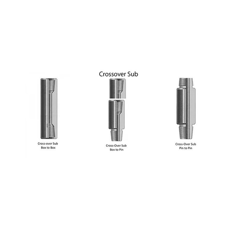 Ανώτατες επιδόσεις Crossover Sub Drilling API Standard για κάτω από τον σωλήνα τρύπωσης τρύπας