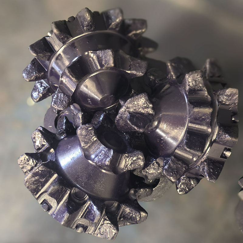 Τρυπάνι τριών κώνων με δόντια φρέζας 12 1/4 ιντσών για σχηματισμούς μέτριας σκληρότητας